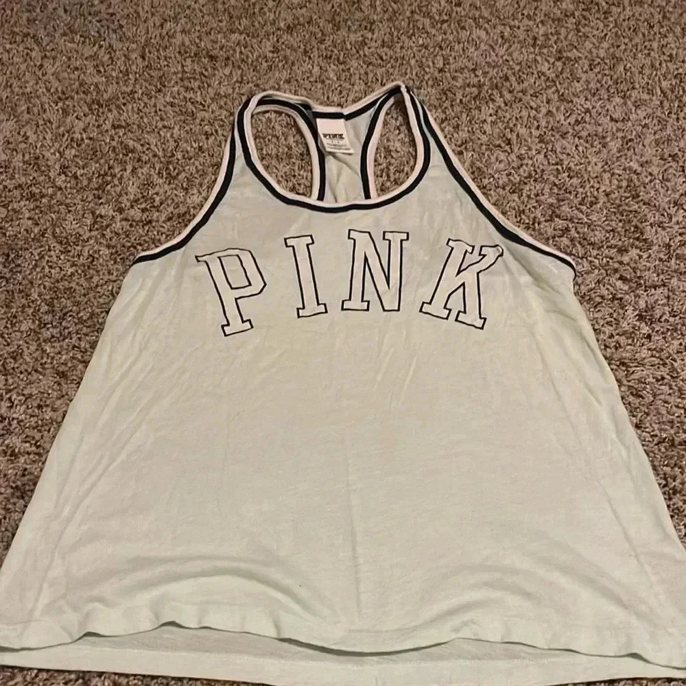 Pink tank top size small